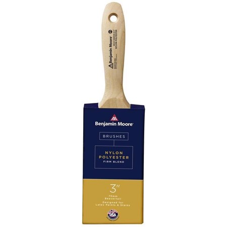 Premier Benjamin Moore 3 in. Firm Chiseled Paint Brush U60030-017
